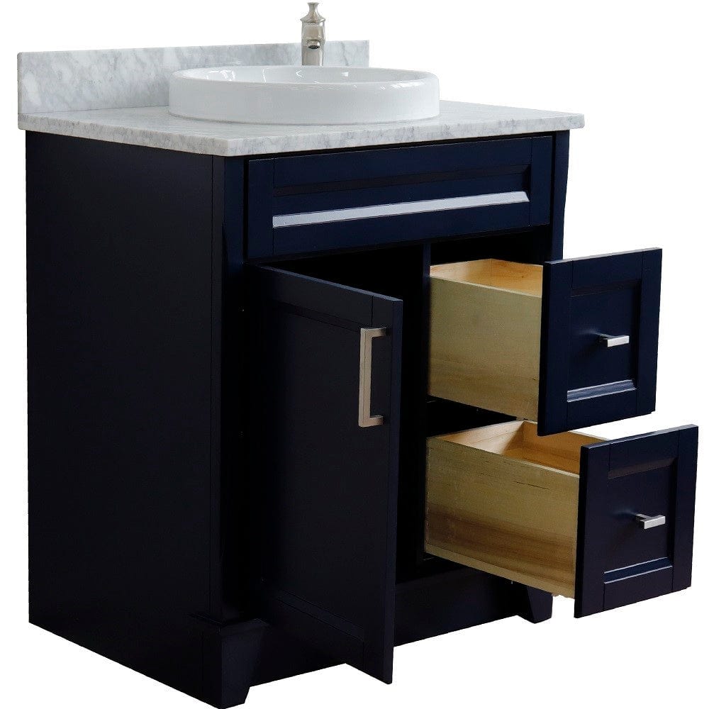 Bellaterra 31" Single Sink Vanity in Blue Finish