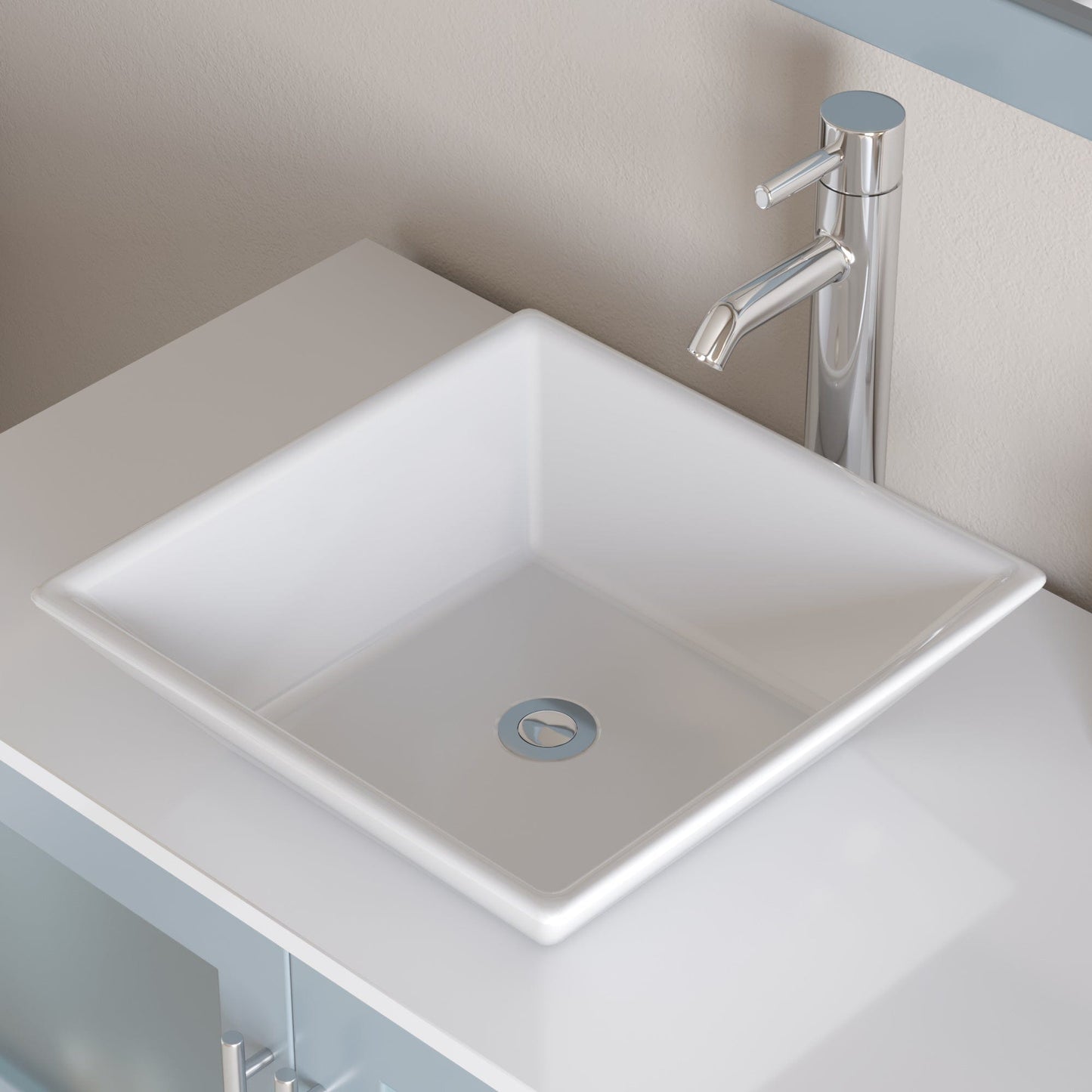 Cambridge Plumbing Complete 36" Gray Vanity Set