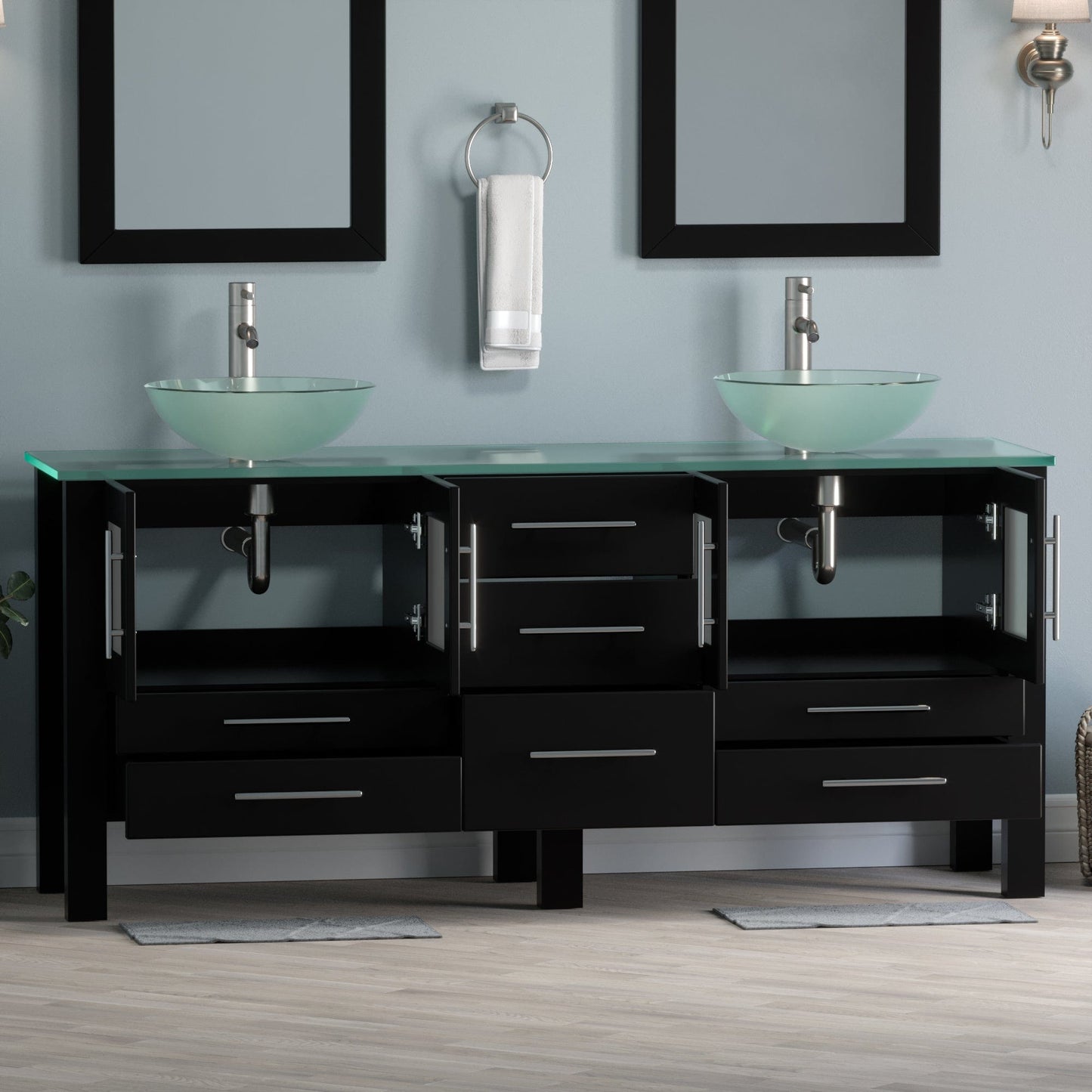 Cambridge Plumbing Complete 72" Vanity Set