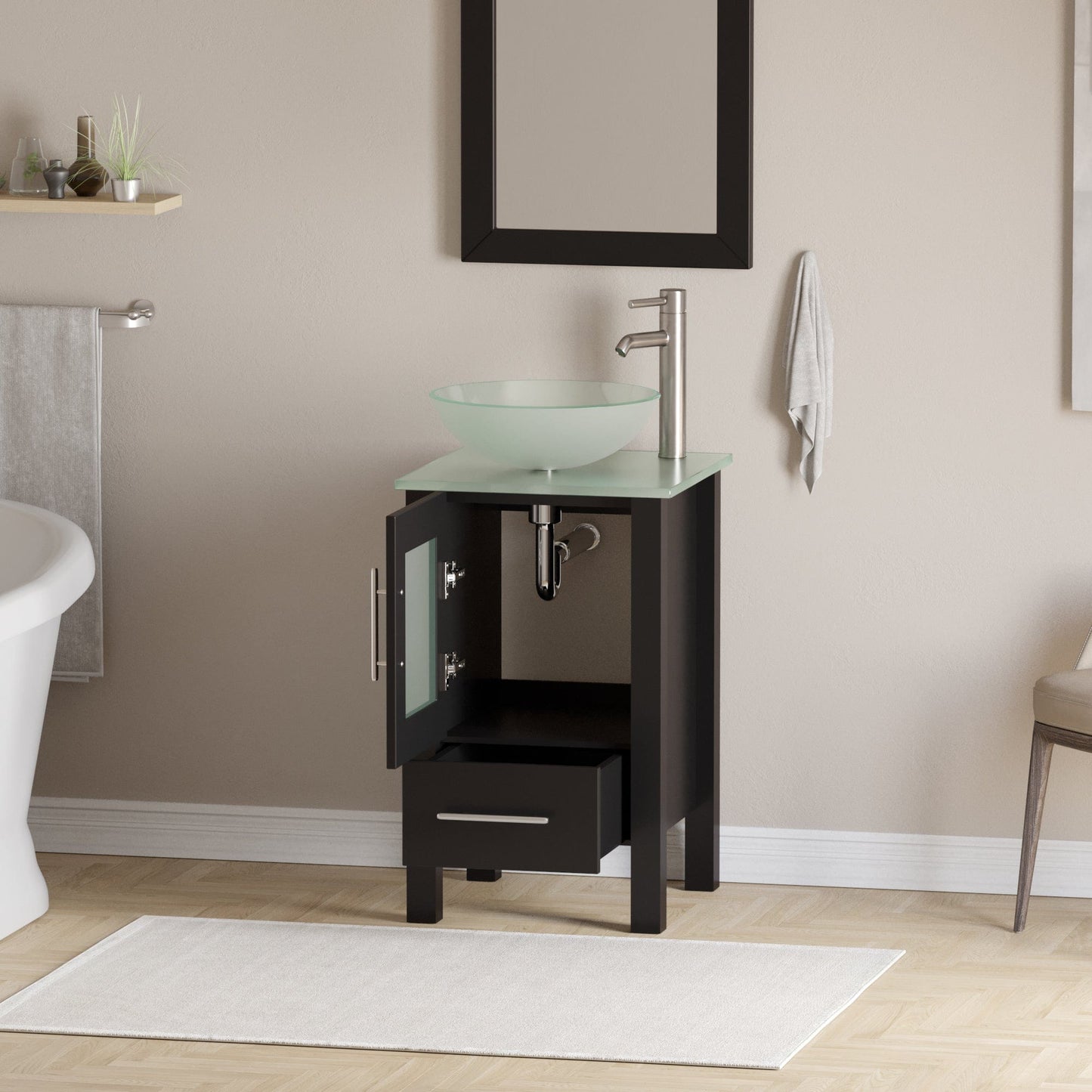 Cambridge Plumbing Complete 18" Vanity Set