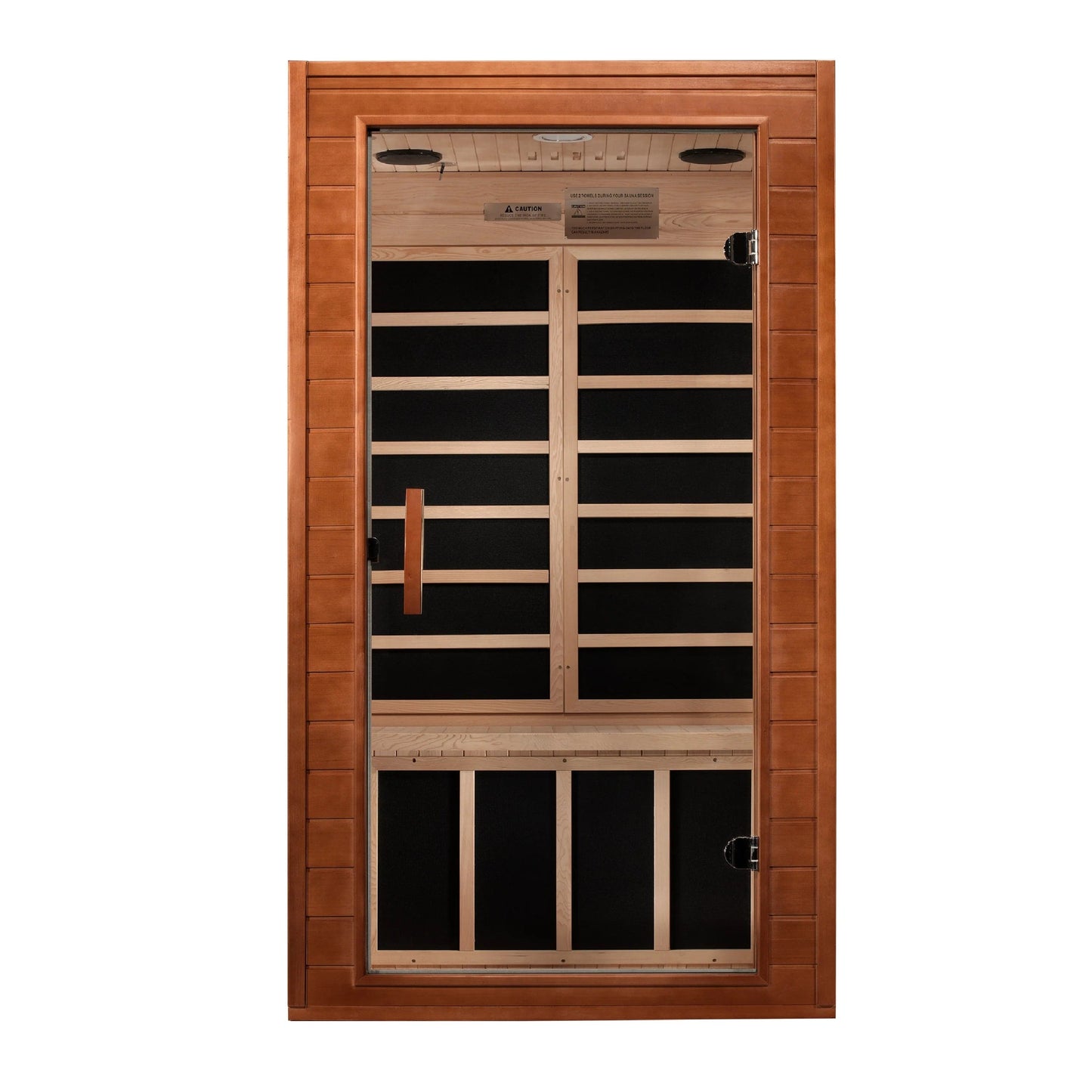 Golden Designs Dynamic Avila 1-2-person FAR Infrared Sauna (Canadian Hemlock)