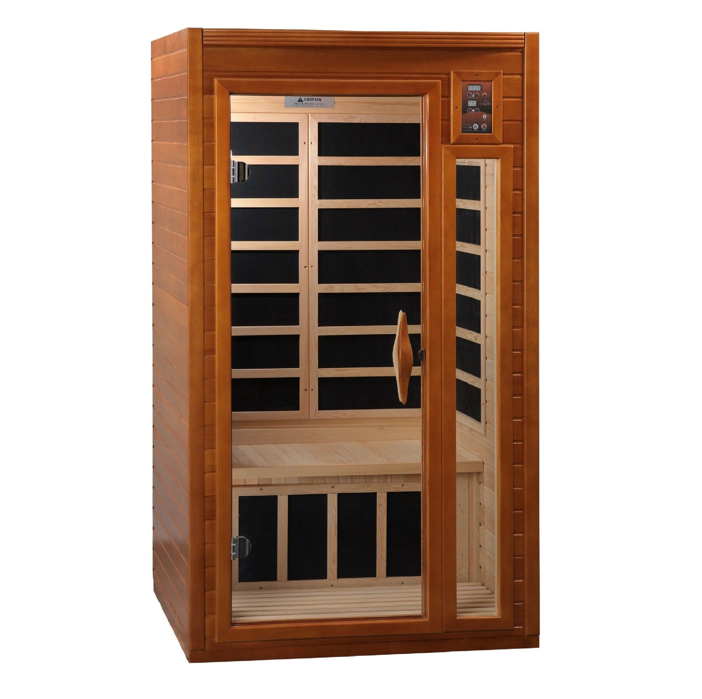 Golden Designs Dynamic Barcelona 1-2-person FAR Infrared Sauna (Canadian Hemlock)