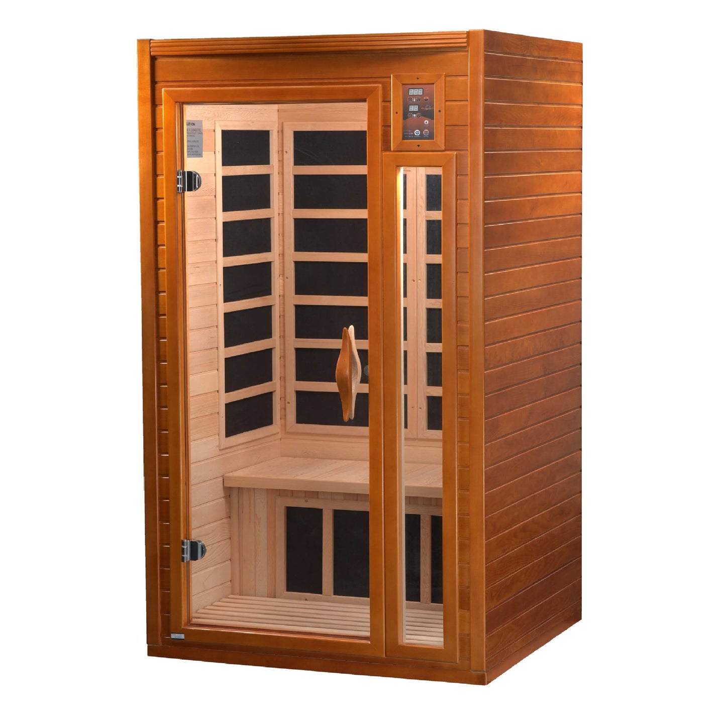 Golden Designs Dynamic Barcelona 1-2-person FAR Infrared Sauna (Canadian Hemlock)