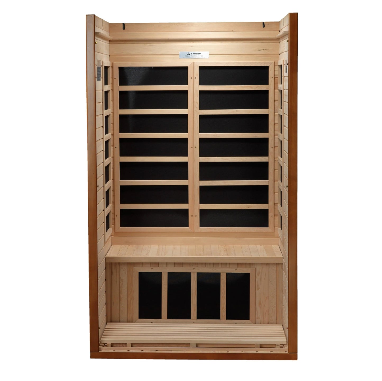 Golden Designs Dynamic Barcelona 1-2-person FAR Infrared Sauna (Canadian Hemlock)