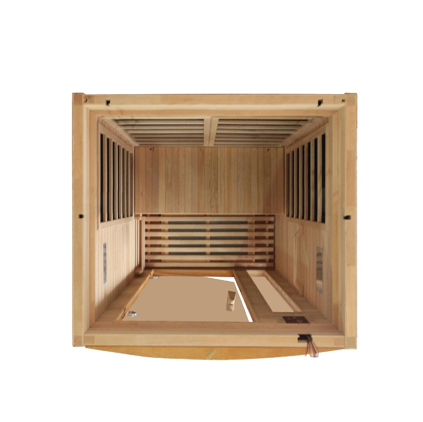 Golden Designs Dynamic Barcelona 1-2-person FAR Infrared Sauna (Canadian Hemlock)