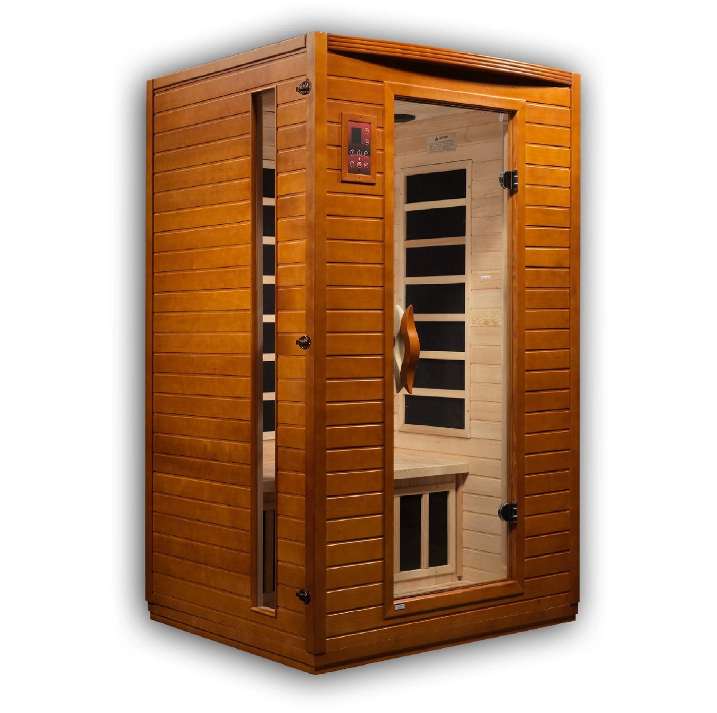 Golden Designs Dynamic Versailles 2-person Low EMF (Under 8MG) FAR Infrared Sauna (Canadian Hemlock) DYN-6202-03