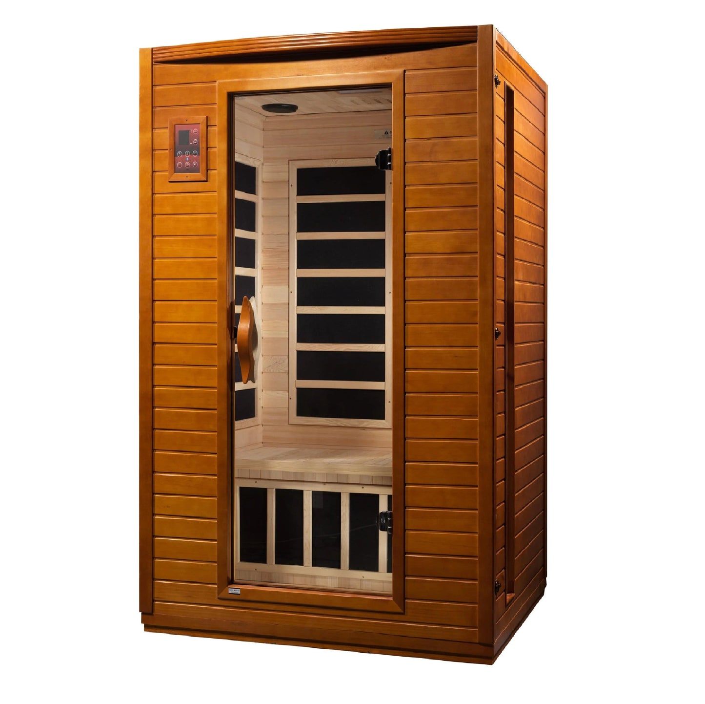 Golden Designs Dynamic Versailles 2-person Low EMF (Under 8MG) FAR Infrared Sauna (Canadian Hemlock) DYN-6202-03