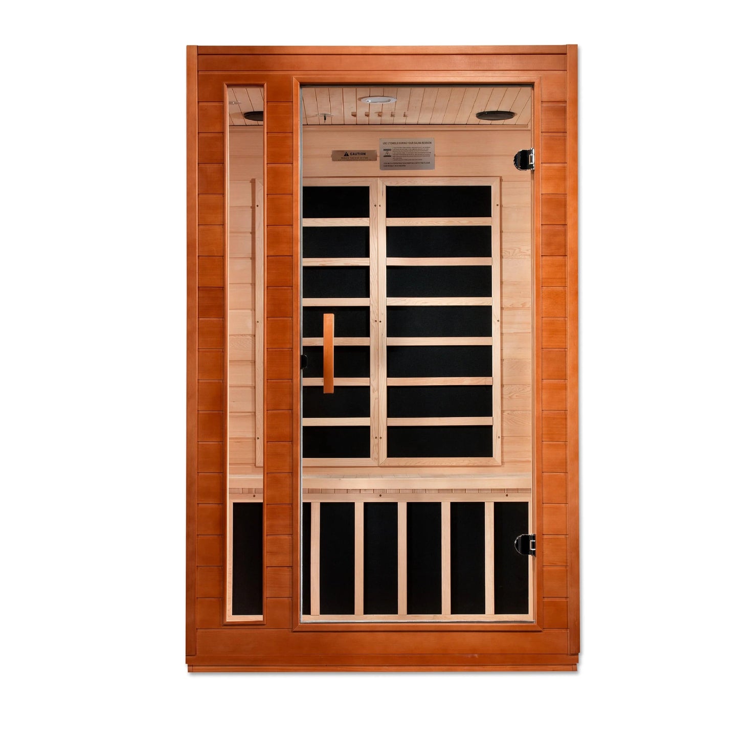 Golden Designs Dynamic Cordoba 2-person FAR Infrared Sauna (Canadian Hemlock)