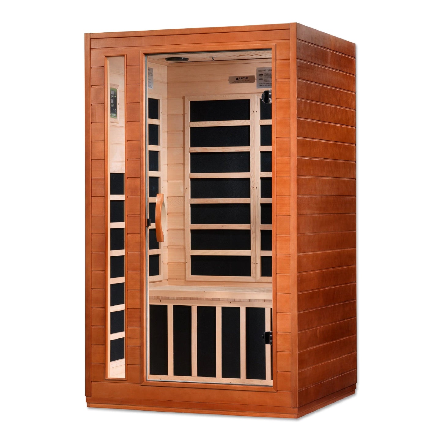 Golden Designs Dynamic Cordoba 2-person FAR Infrared Sauna (Canadian Hemlock)