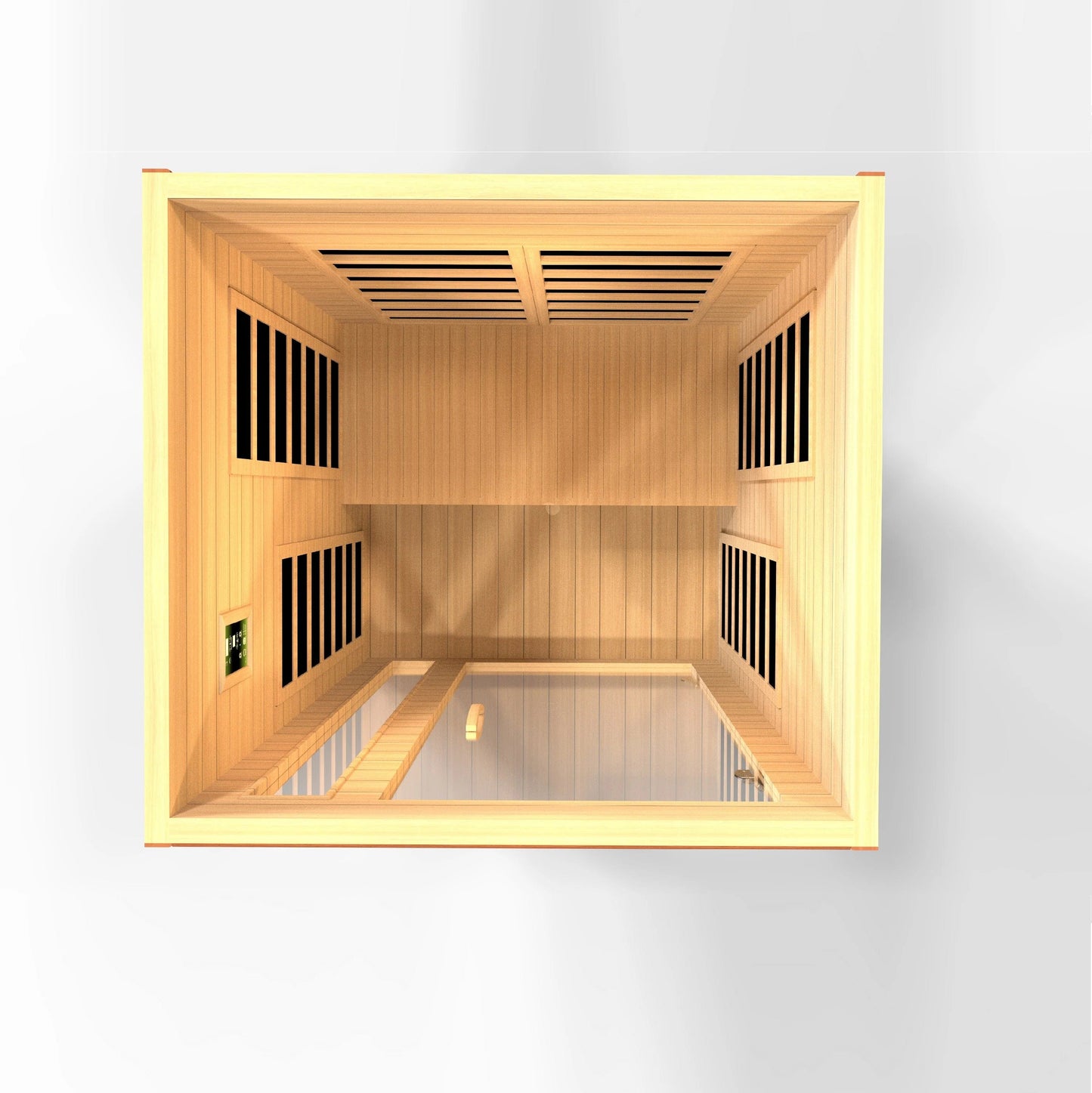 Golden Designs Dynamic Cordoba 2-person FAR Infrared Sauna (Canadian Hemlock)
