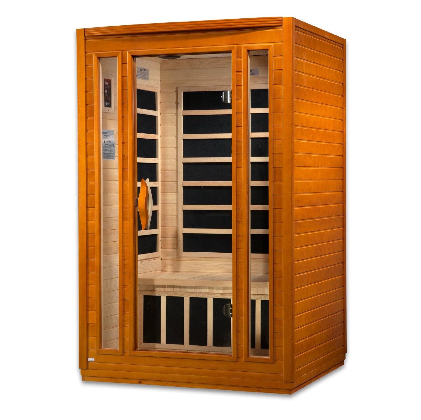Golden Designs Dynamic San Marino 2-person FAR Infrared Sauna (Canadian Hemlock)