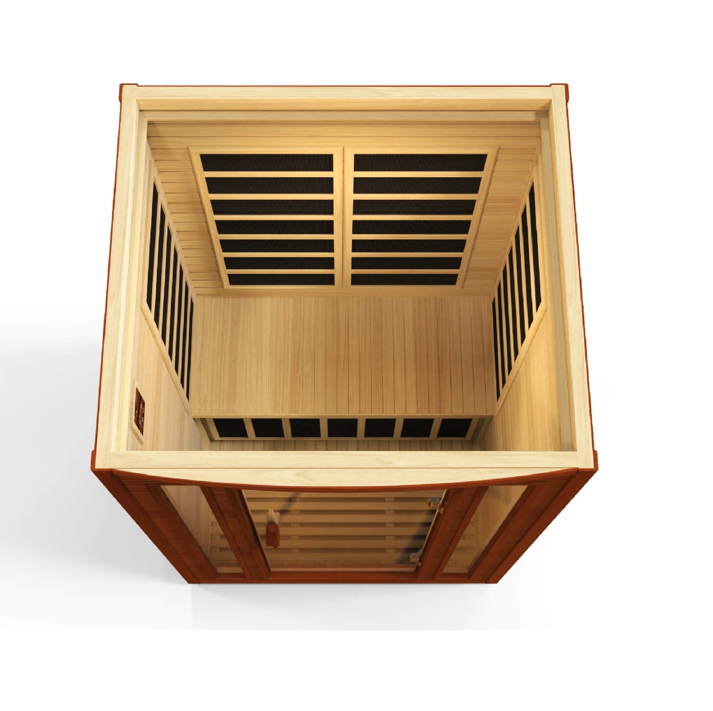 Golden Designs Dynamic San Marino 2-person FAR Infrared Sauna (Canadian Hemlock)