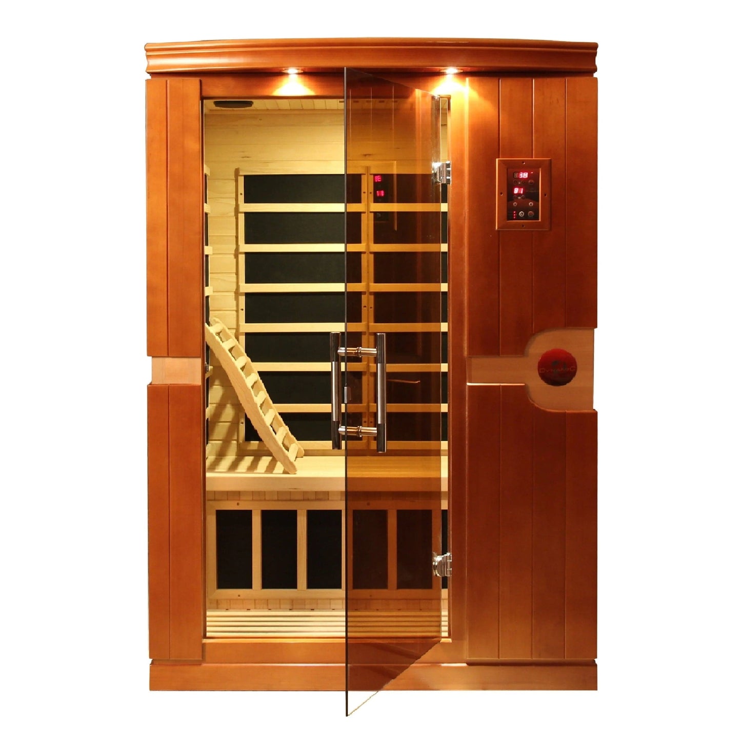 Golden Designs Dynamic Venice 2-person FAR Infrared Sauna (Canadian Hemlock)