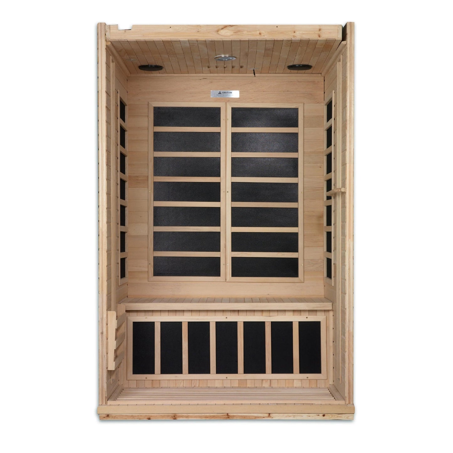 Golden Designs Dynamic Venice 2-person FAR Infrared Sauna (Canadian Hemlock)