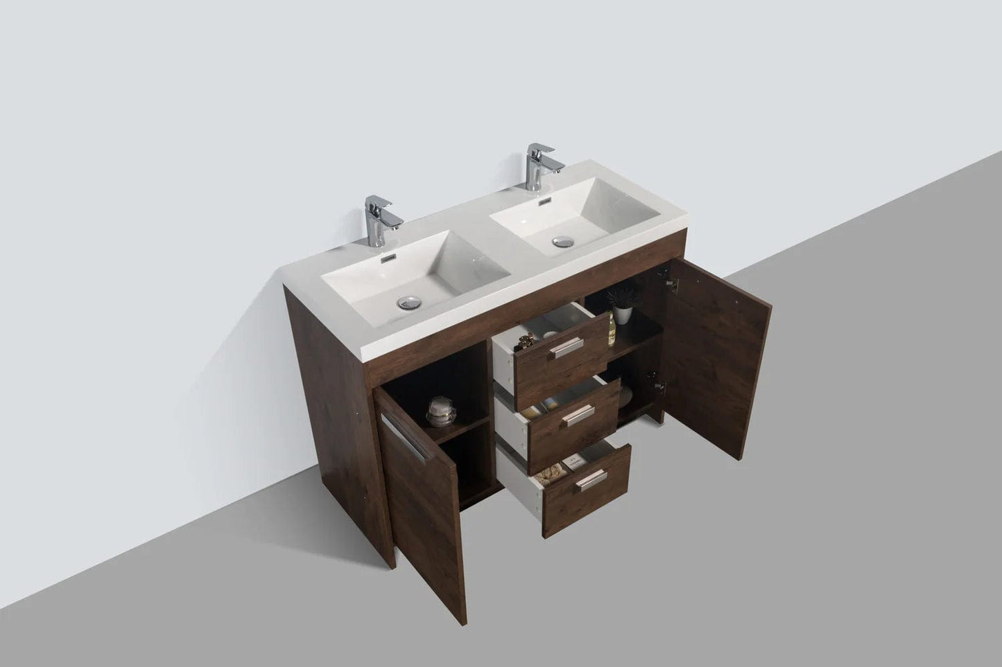 Eviva Lugano 48 inch Double Sink Bathroom Vanity