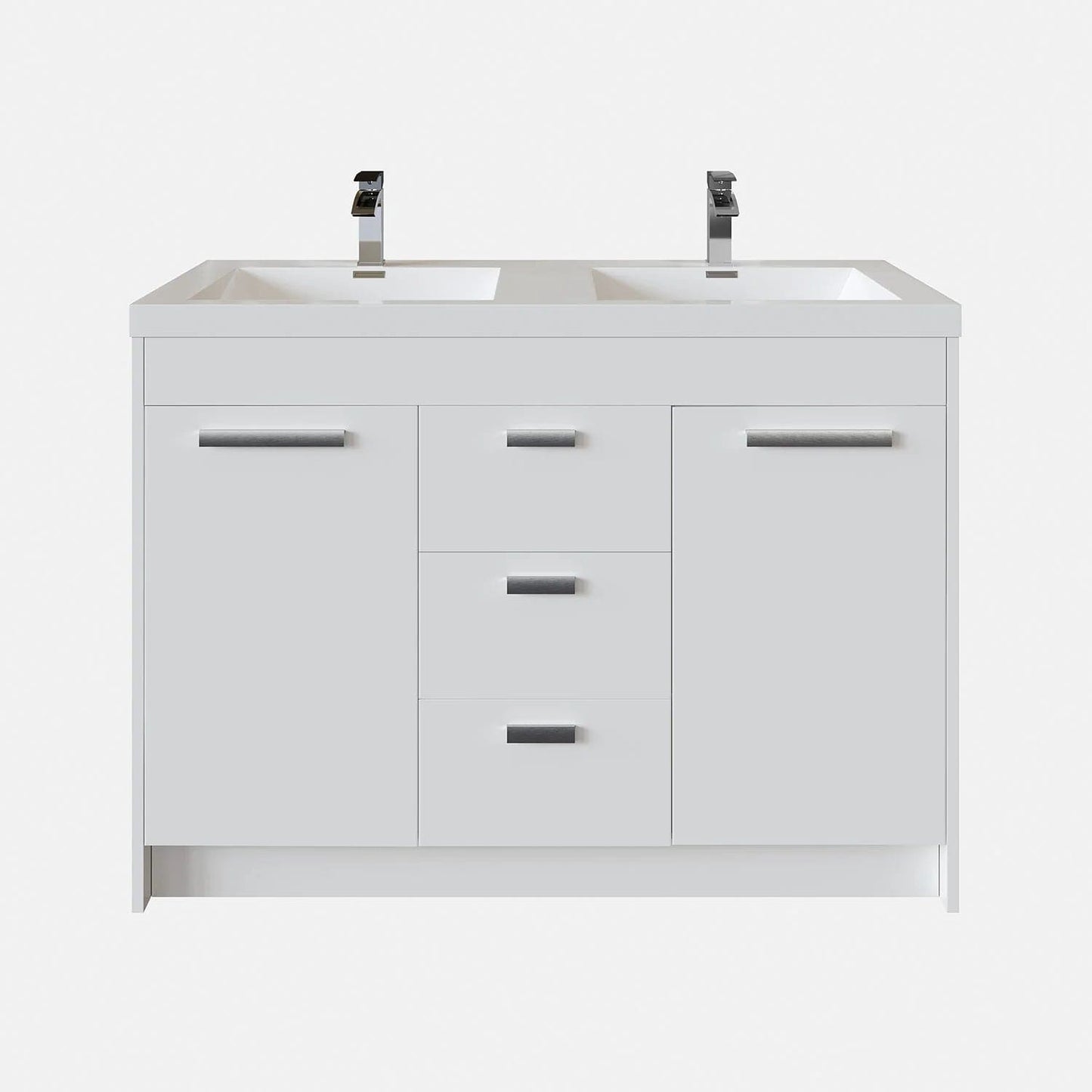 Eviva Lugano 48 inch Double Sink Bathroom Vanity