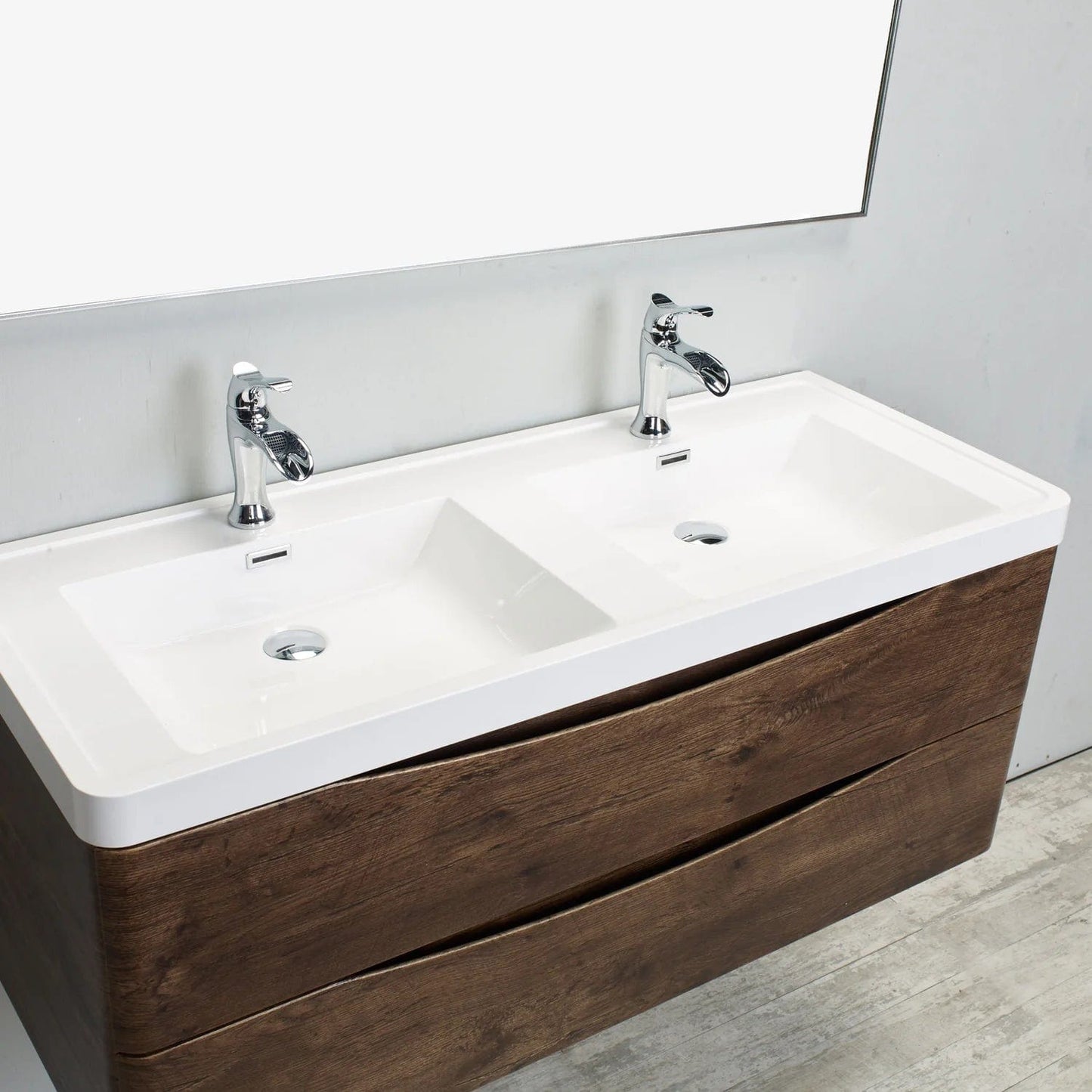 Eviva Smile 48 inch Wall Mount Bathroom Vanity
