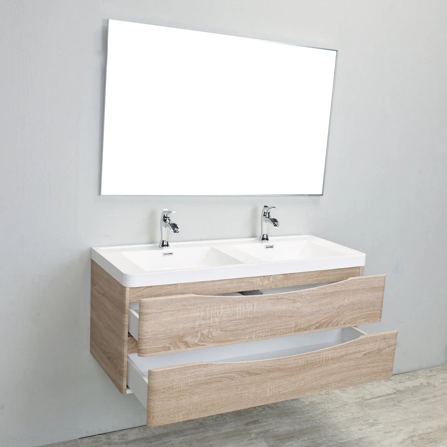 Eviva Smile 48 inch Wall Mount Bathroom Vanity