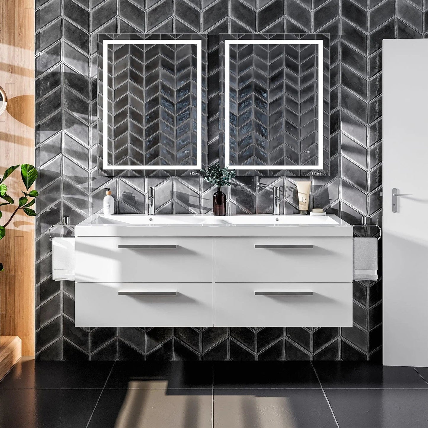 Eviva Surf 57 inch Bathroom Vanity