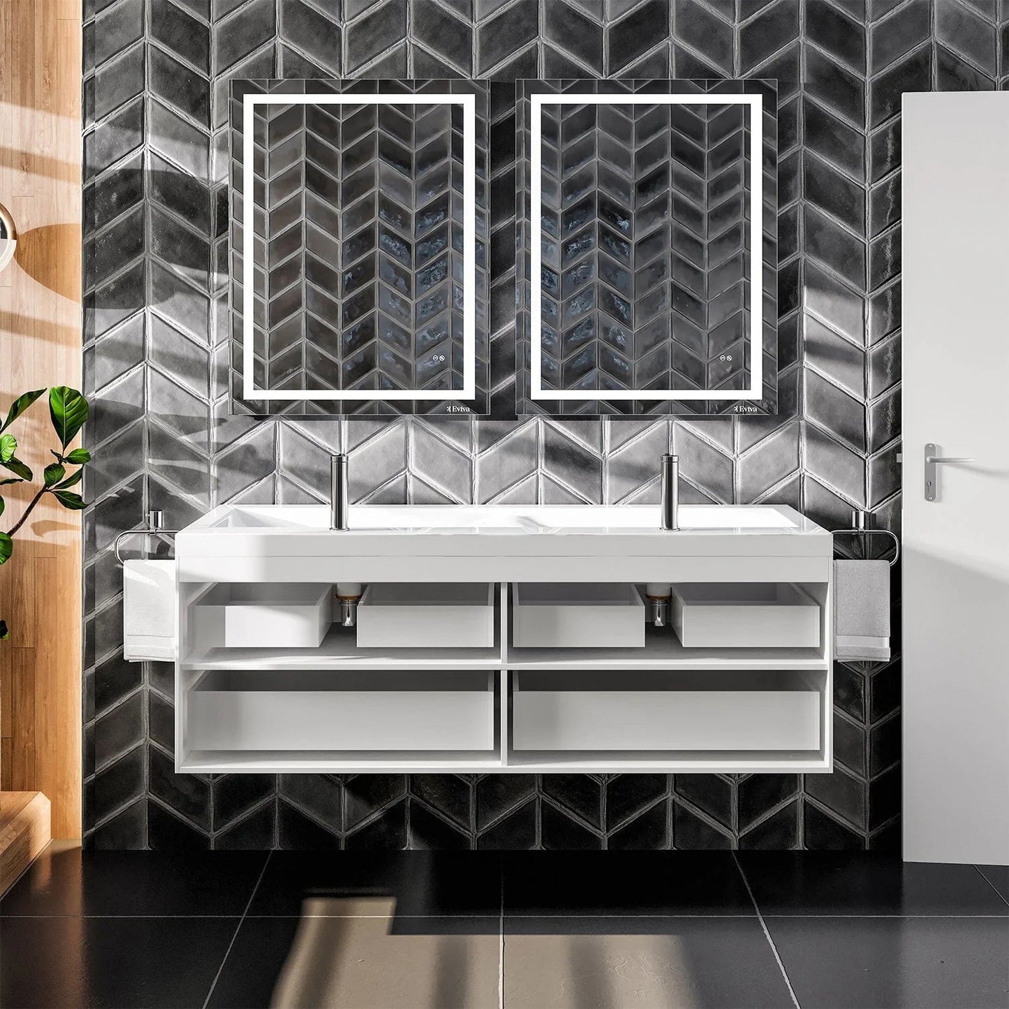 Eviva Surf 57 inch Bathroom Vanity