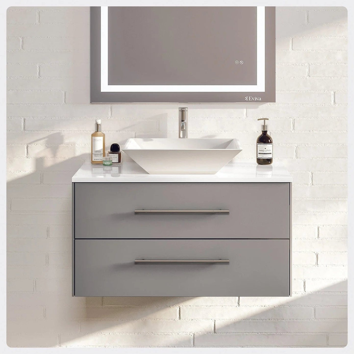 Eviva Totti Wave 30-Inch Bathroom Vanity