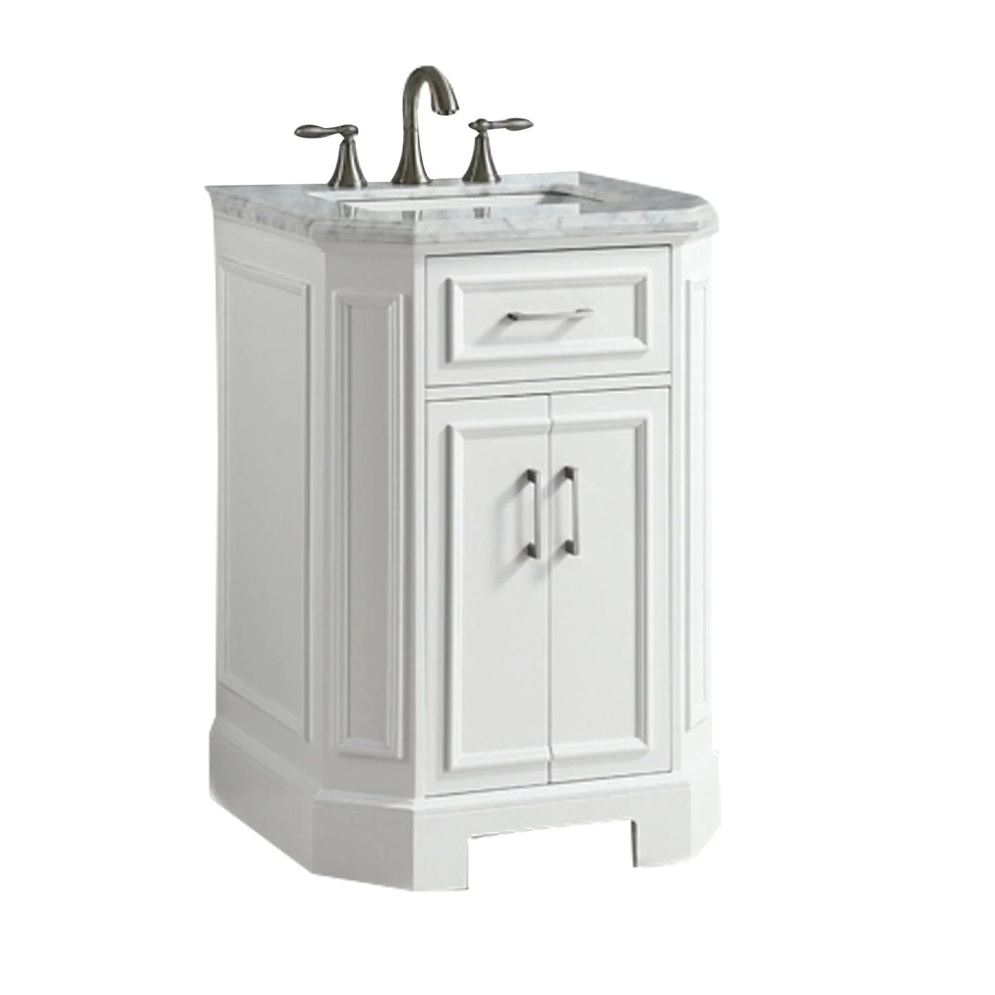 Eviva Glory White Bathroom Vanity