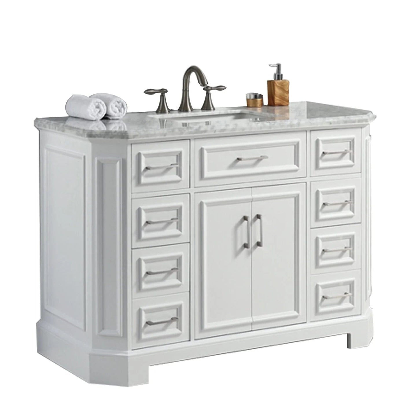 Eviva Glory White Bathroom Vanity