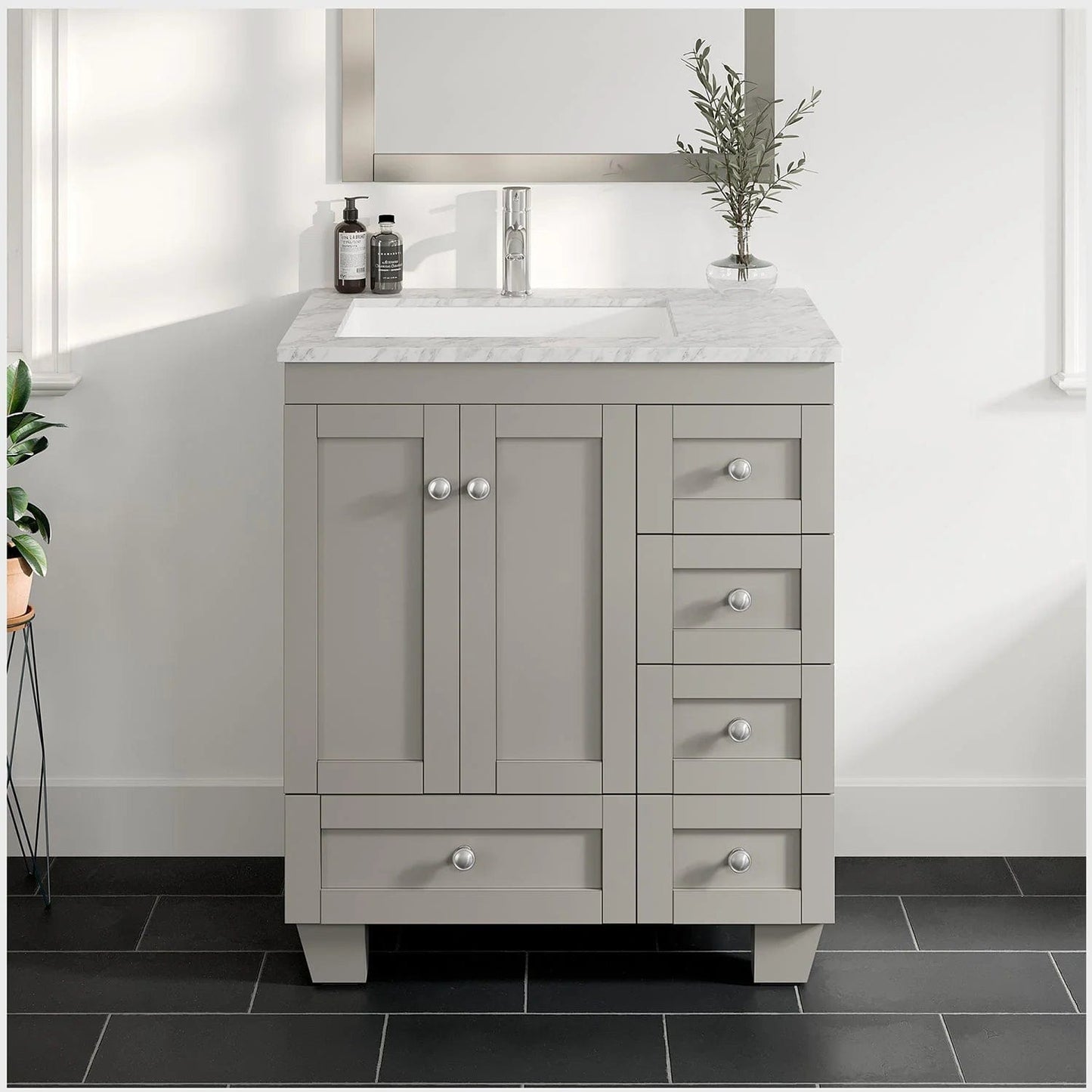 Eviva Happy 28 inch Transitional Bathroom Vanity