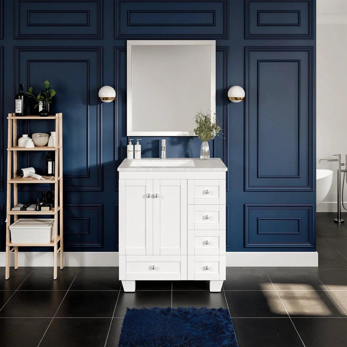 Eviva Happy 28 inch Transitional Bathroom Vanity