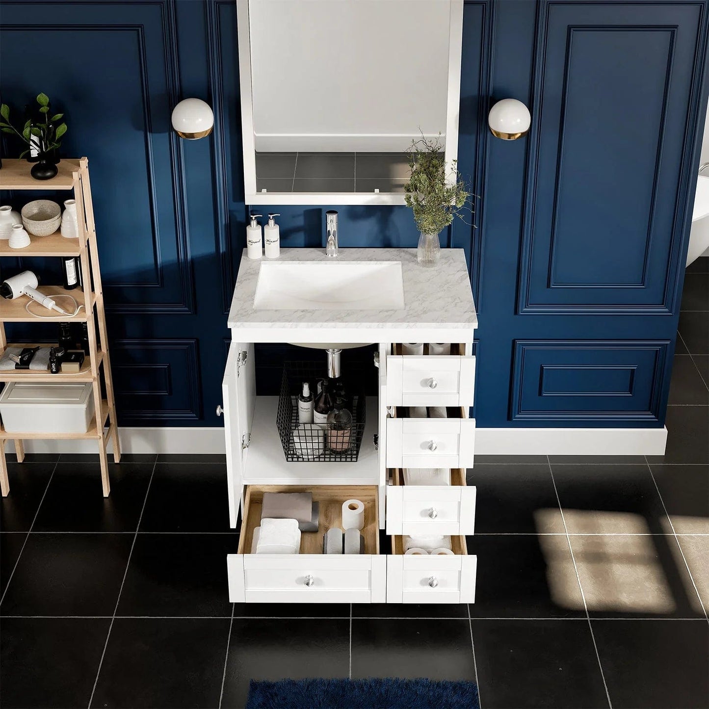 Eviva Happy 28 inch Transitional Bathroom Vanity