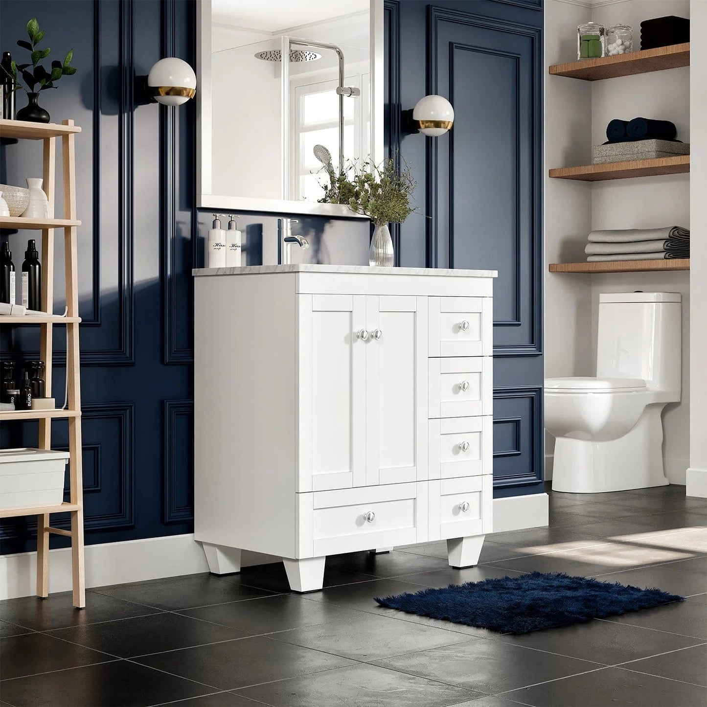 Eviva Happy 30 inch Transitional Bathroom Vanity