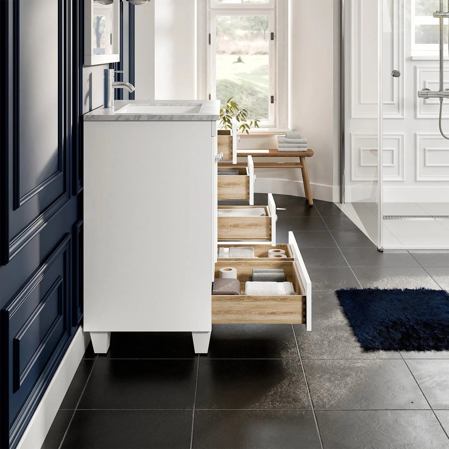 Eviva Happy 30 inch Transitional Bathroom Vanity