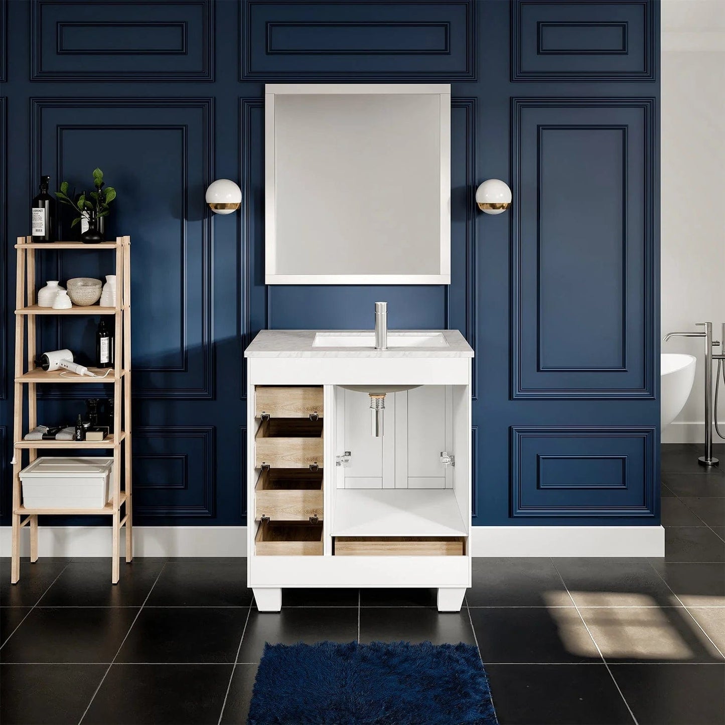 Eviva Happy 30 inch Transitional Bathroom Vanity
