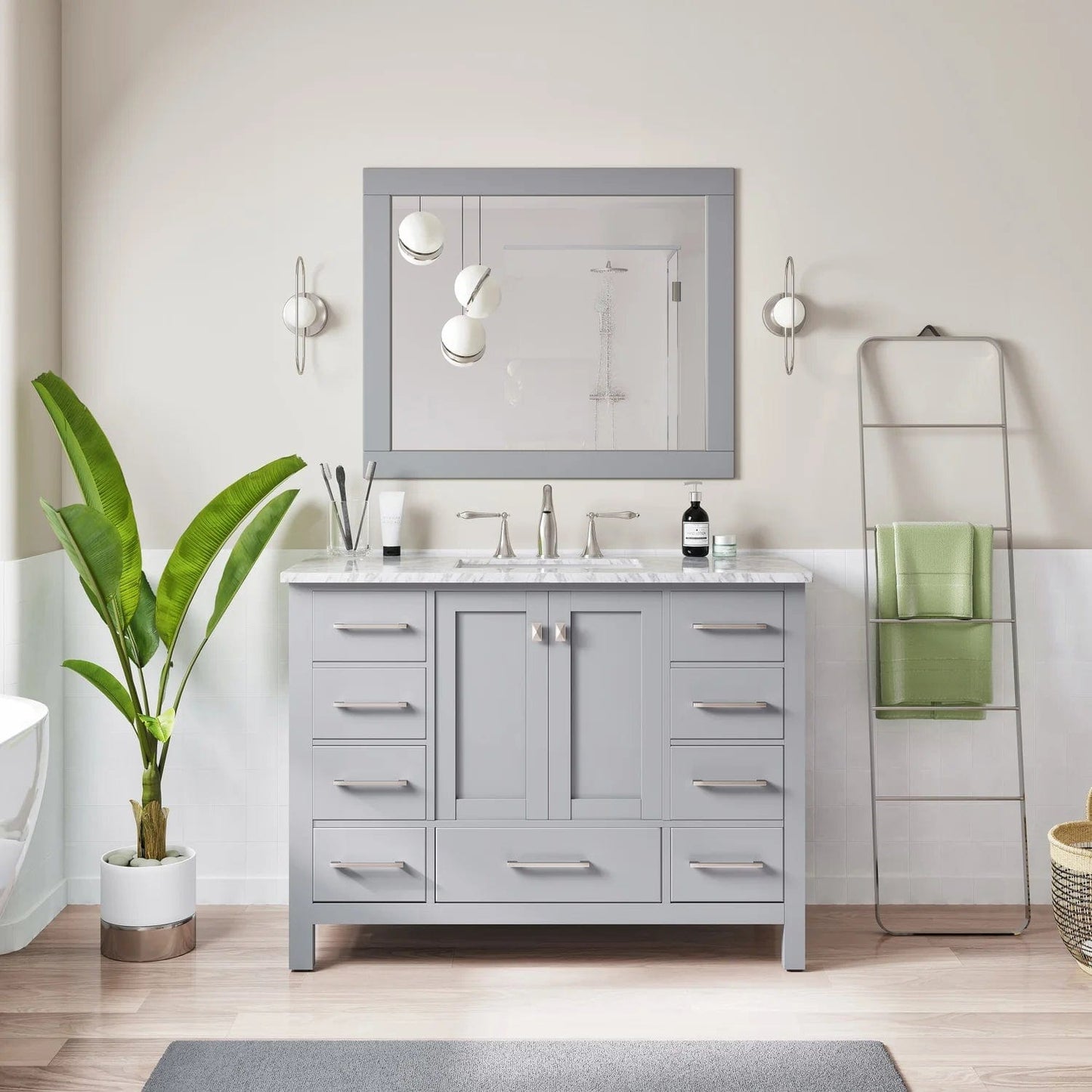 Eviva Aberdeen 42 inch Transitional Bathroom Vanity
