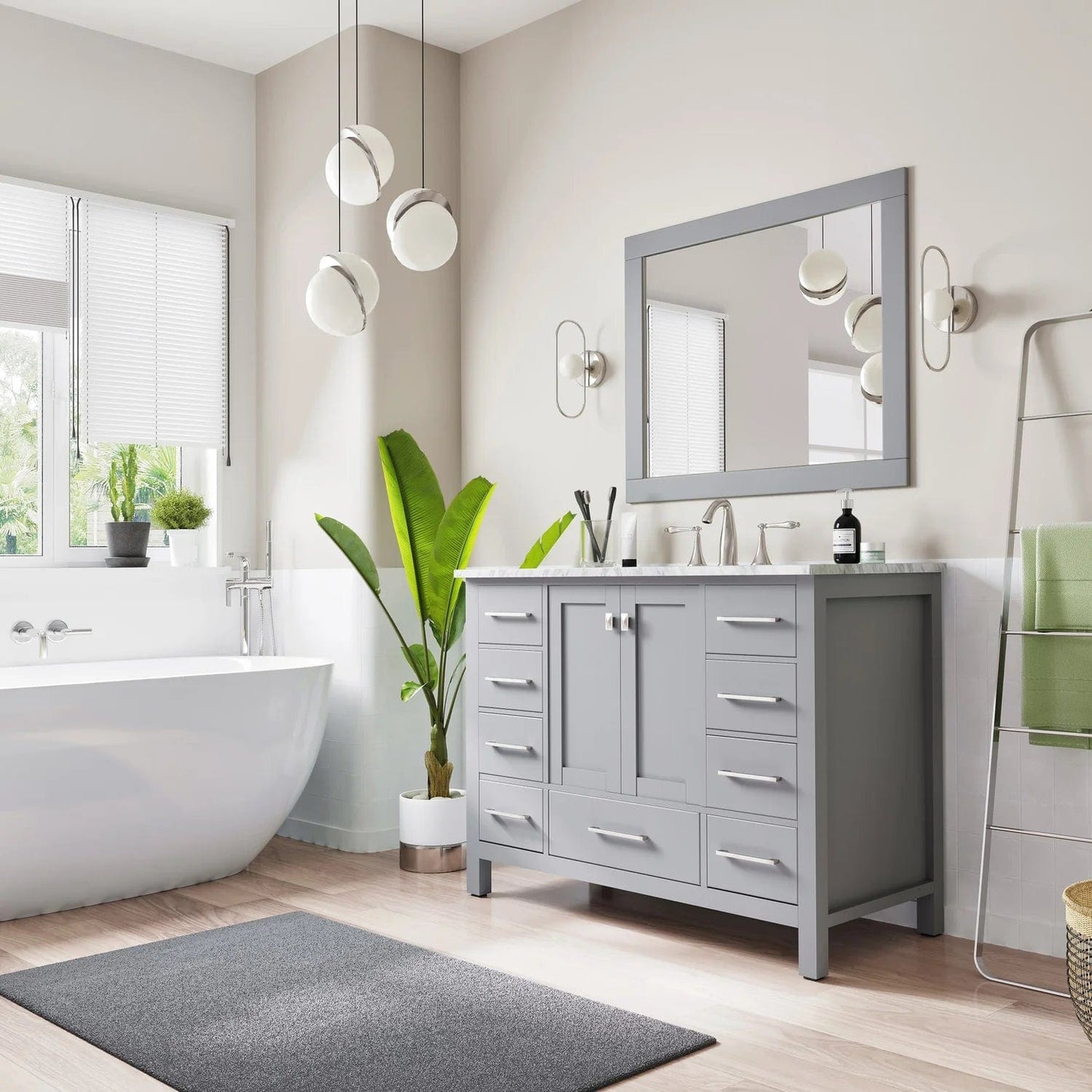 Eviva Aberdeen 42 inch Transitional Bathroom Vanity