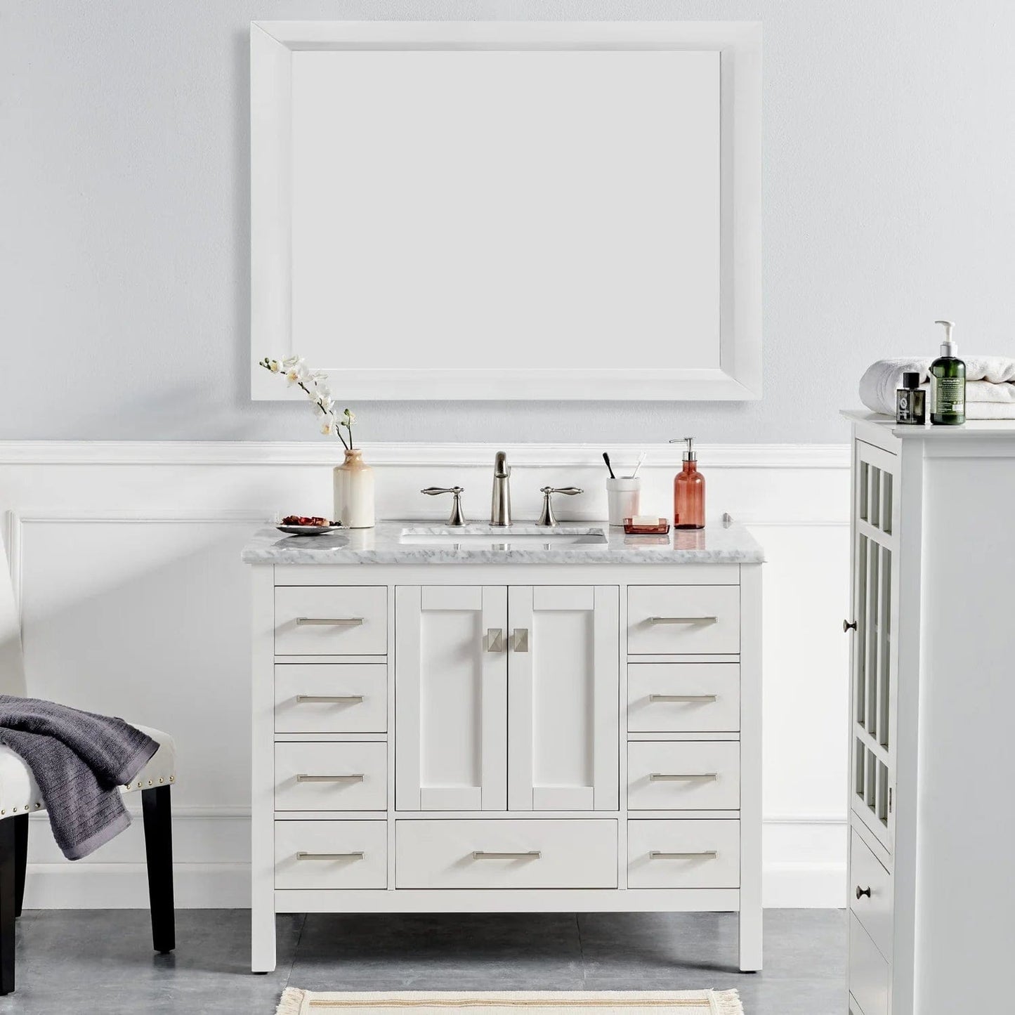 Eviva Aberdeen 42 inch Transitional Bathroom Vanity
