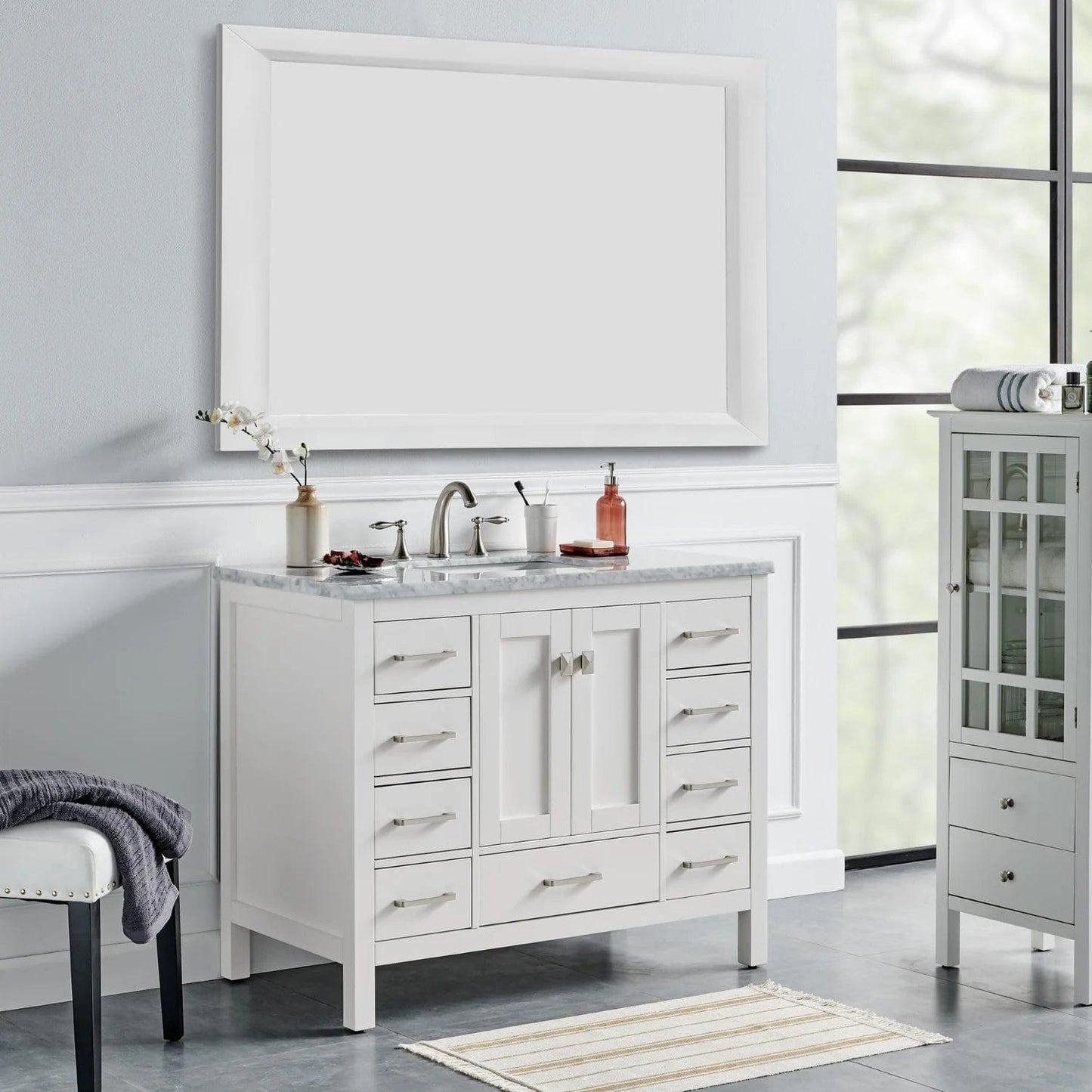 Eviva Aberdeen 42 inch Transitional Bathroom Vanity