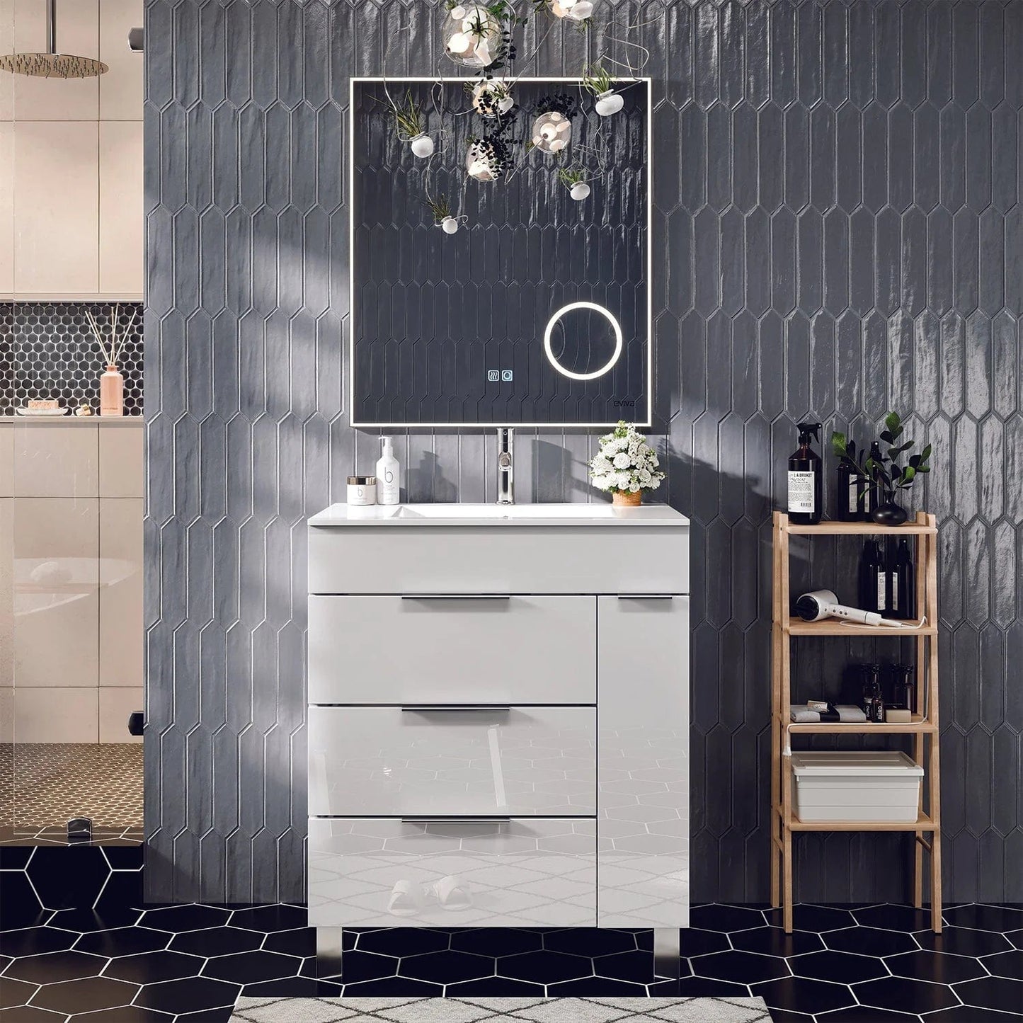 Eviva Geminis 28 inch Bathroom Vanity
