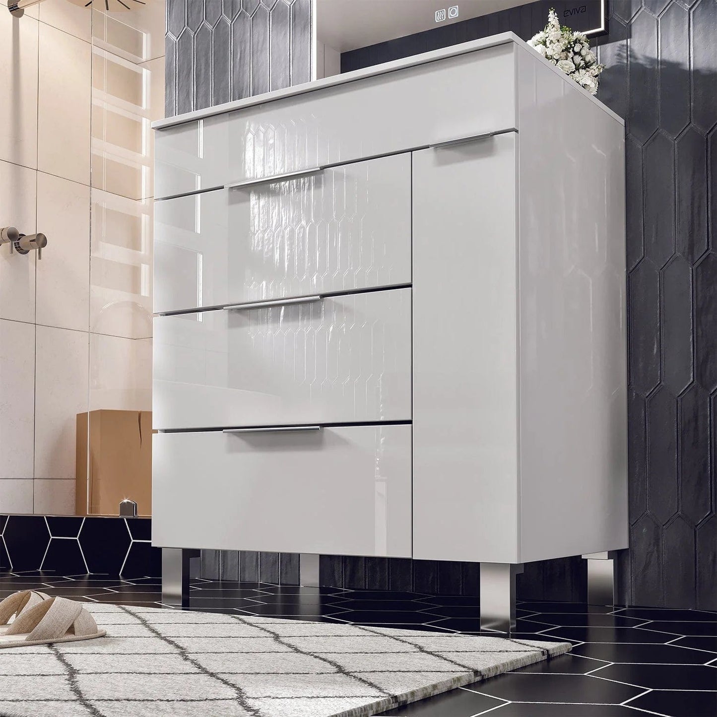 Eviva Geminis 28 inch Bathroom Vanity