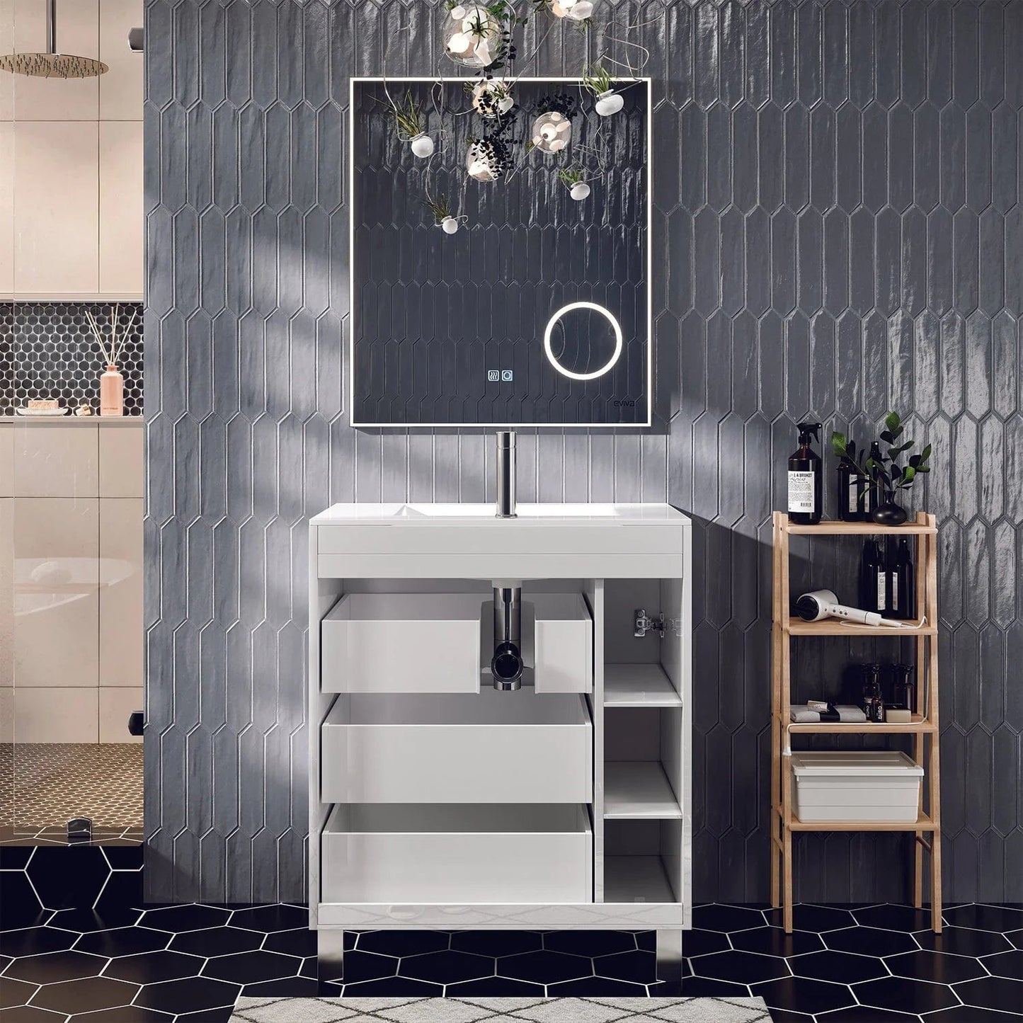Eviva Geminis 28 inch Bathroom Vanity