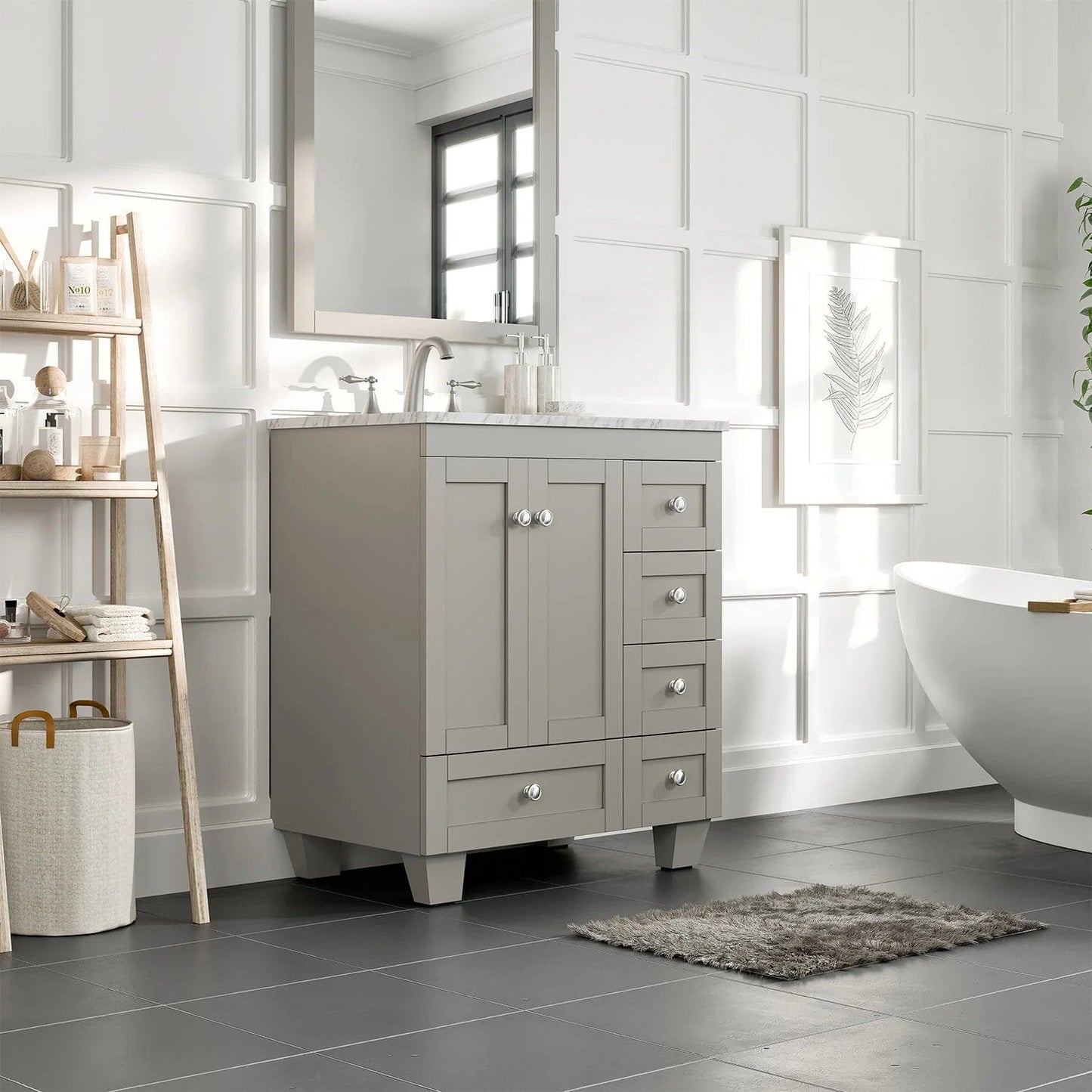 Eviva Acclaim C. 28 inch Transitional Bathroom Vanity