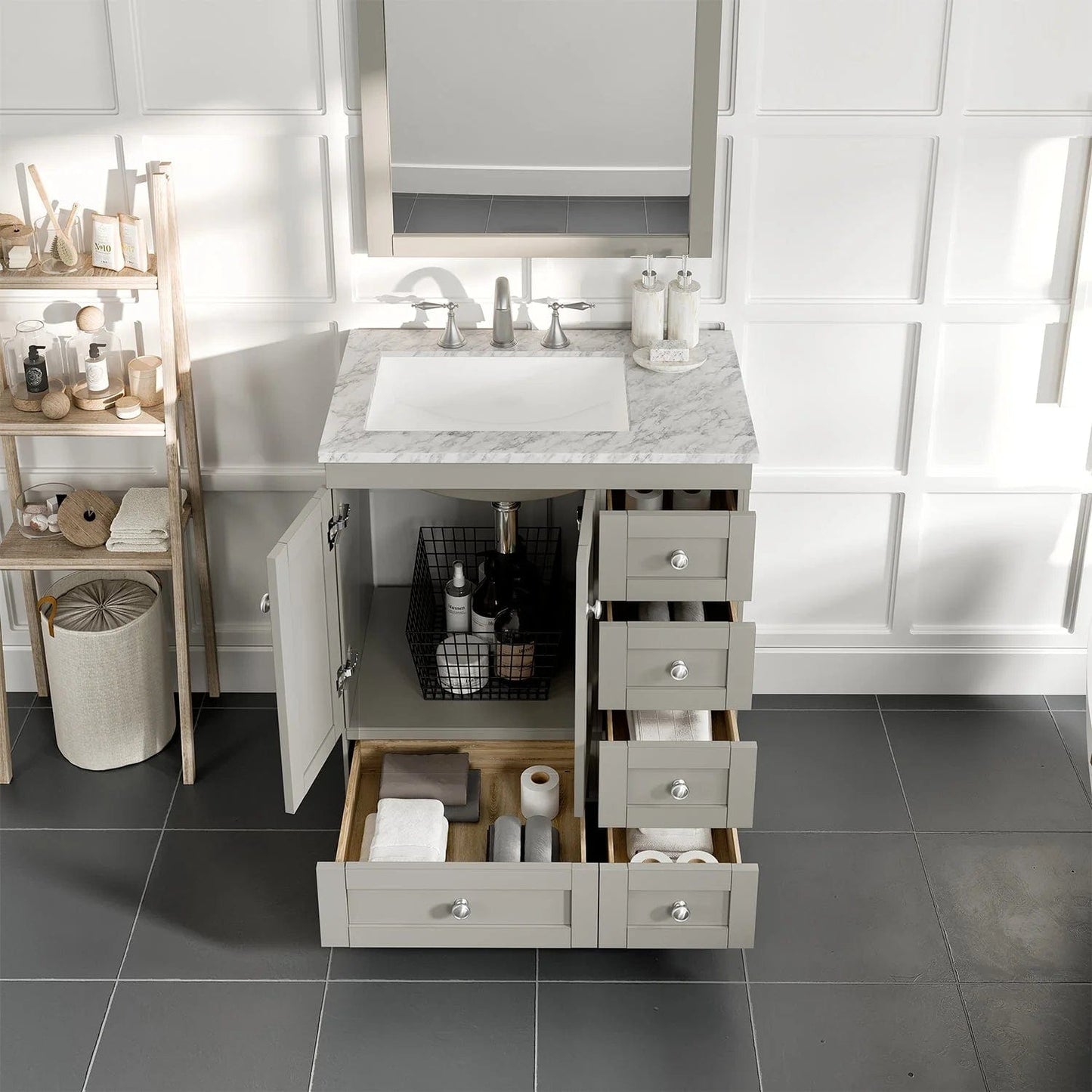 Eviva Acclaim C. 28 inch Transitional Bathroom Vanity