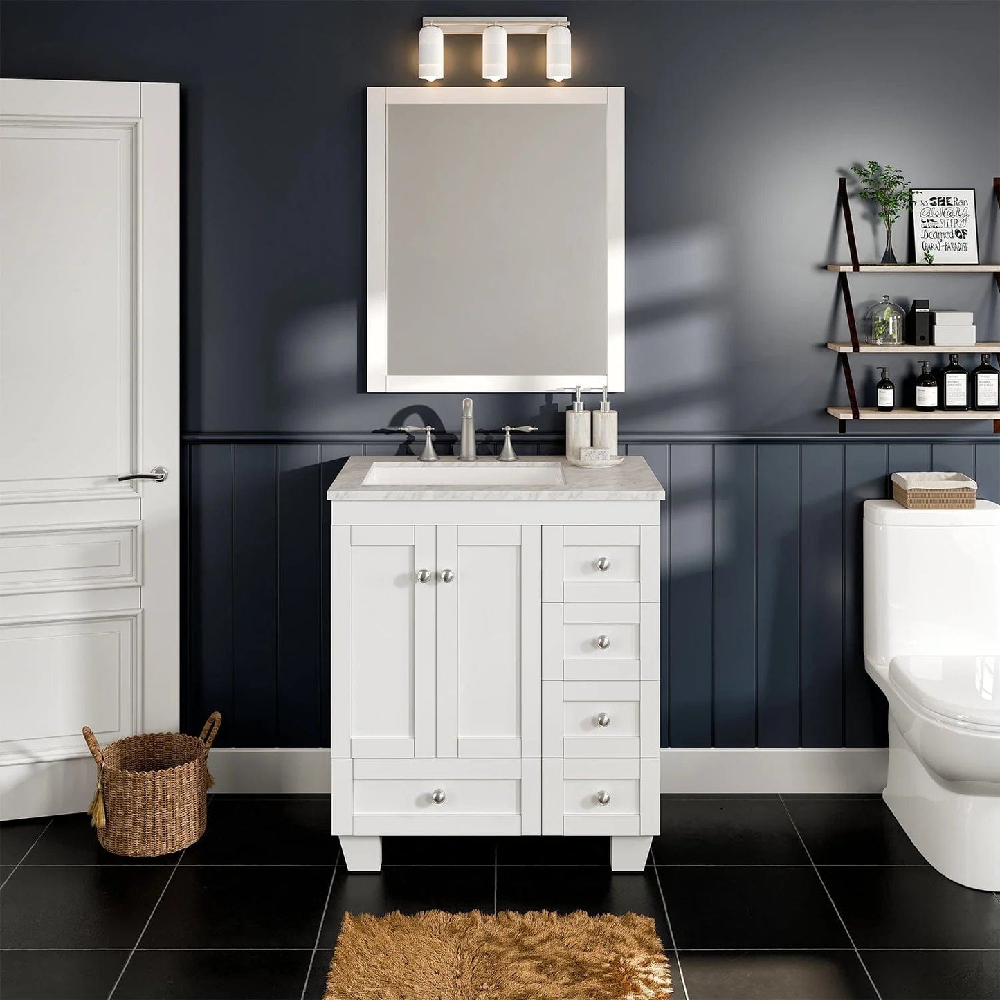 Eviva Acclaim C. 28 inch Transitional Bathroom Vanity