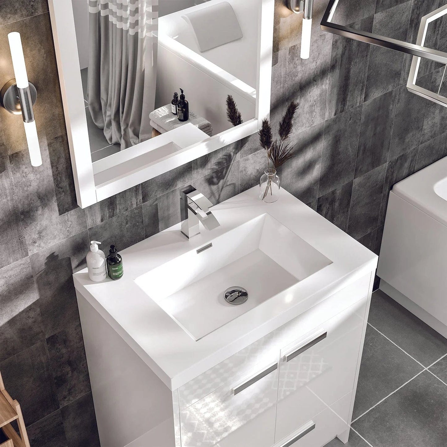 Eviva Lugano 30 inch Bathroom Vanity
