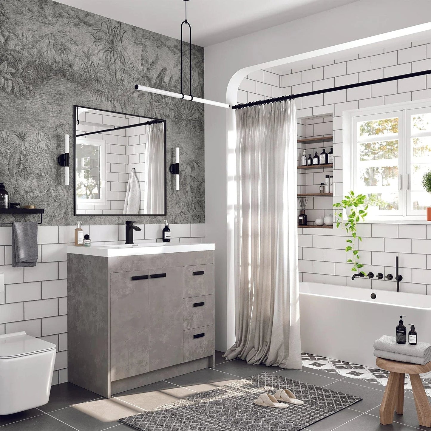 Eviva Lugano 36 inch Bathroom Vanity