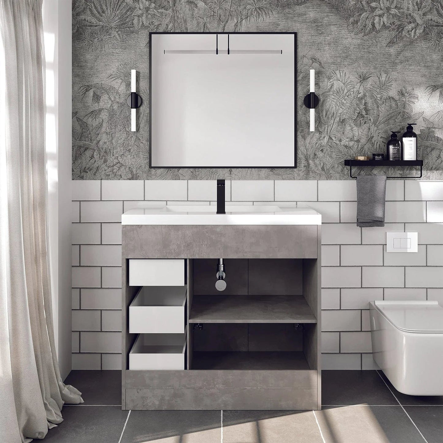 Eviva Lugano 36 inch Bathroom Vanity