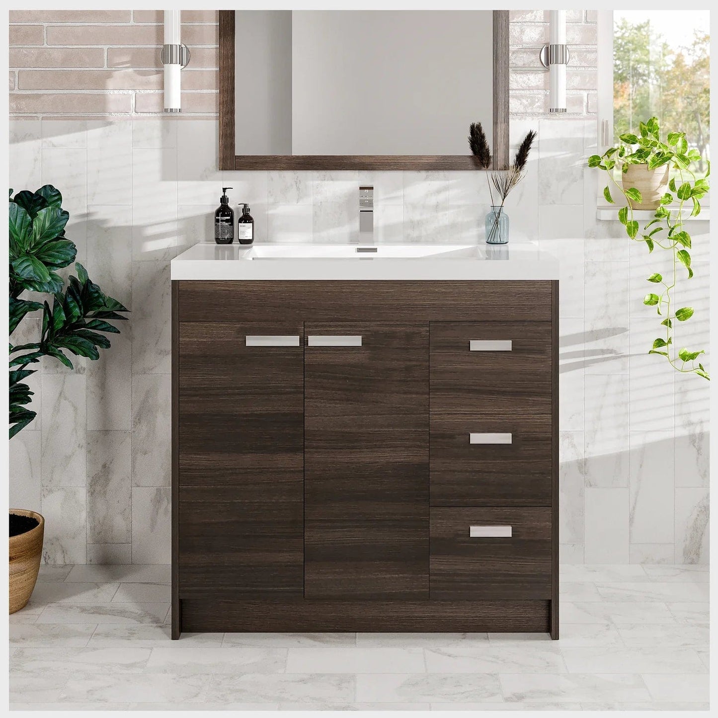 Eviva Lugano 36 inch Bathroom Vanity