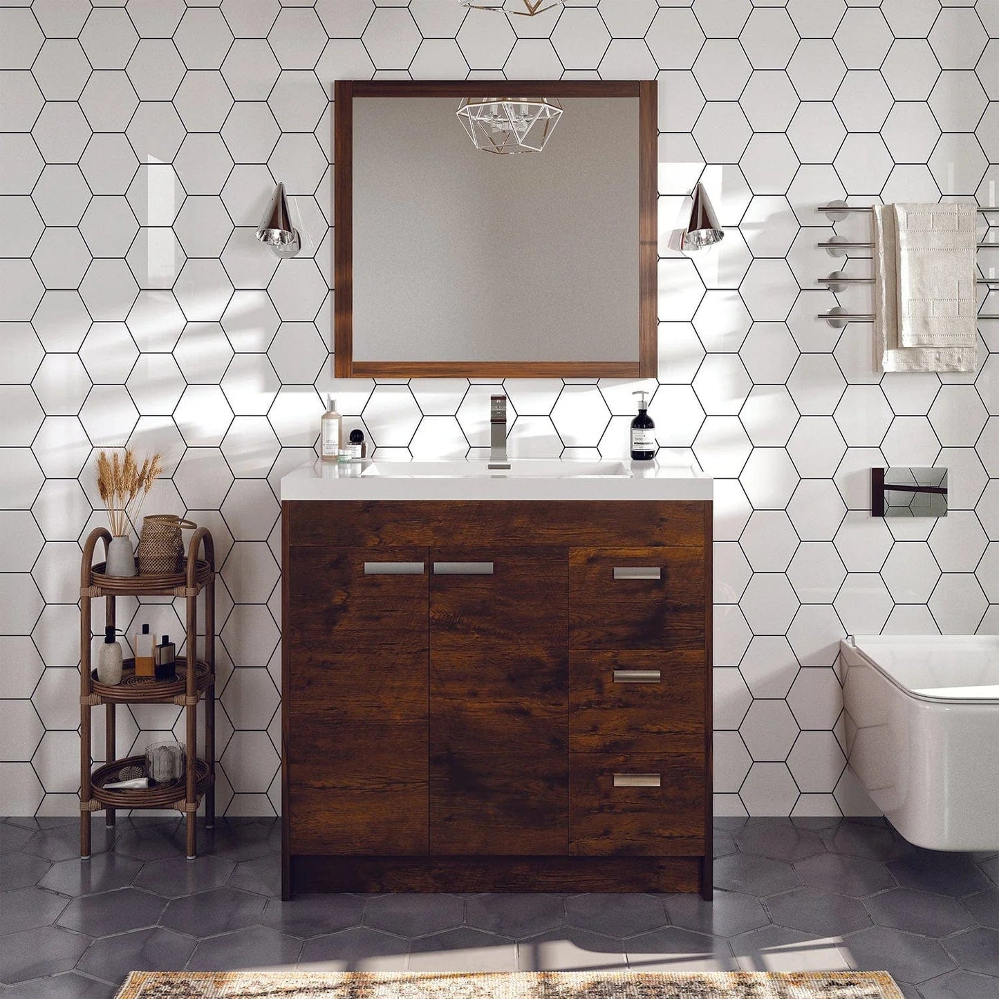 Eviva Lugano 36 inch Bathroom Vanity