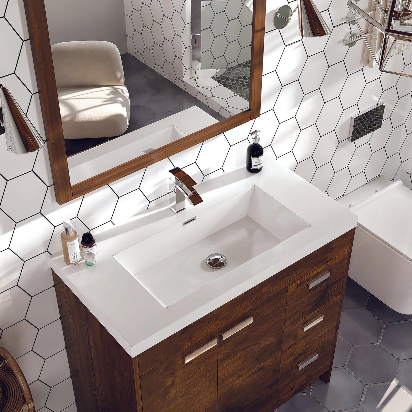 Eviva Lugano 36 inch Bathroom Vanity