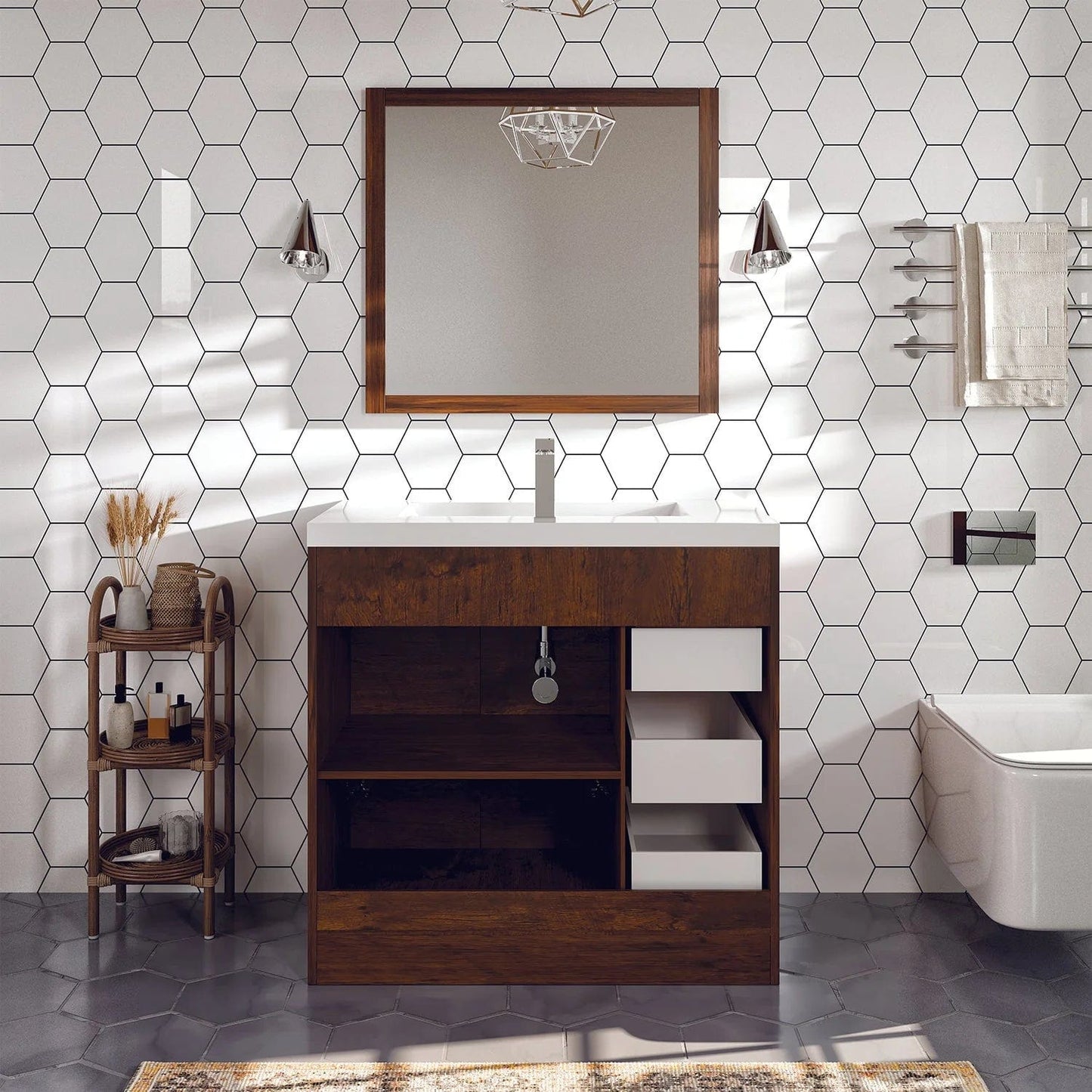 Eviva Lugano 36 inch Bathroom Vanity